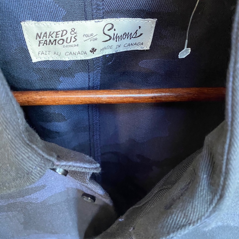Naked and Famous x Simons Camo Heavy Work Shirt - Picture 4 of 8